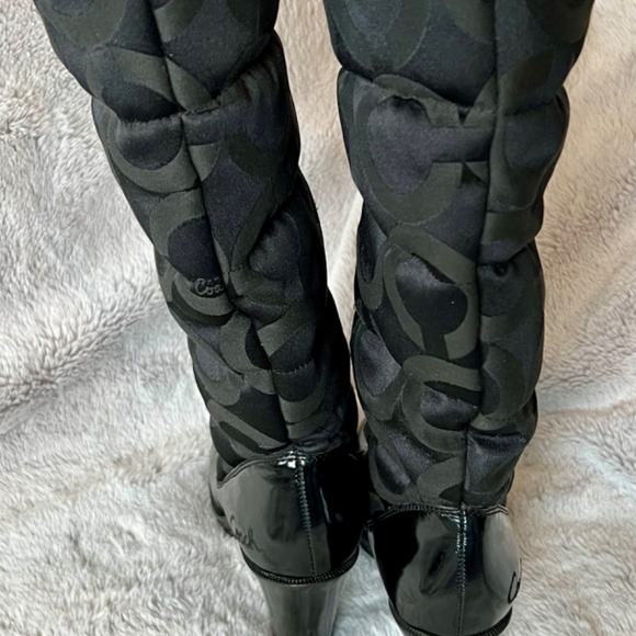 Coach High Heeled Winter Boots - Picture 4 of 6